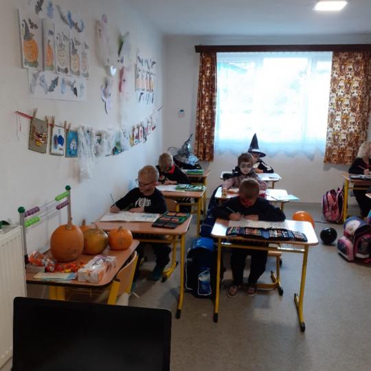 Halloween v 1.třídě – Fotogalerie – 2021/2022
