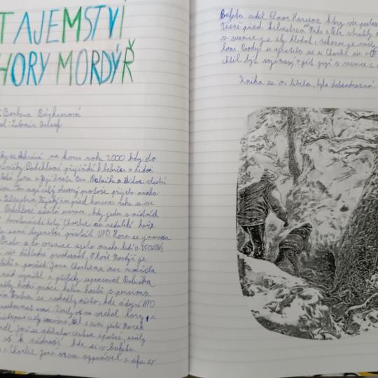 Čtenářské deníky - Tajemství hory Mordýř 1