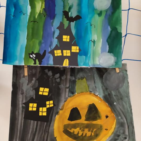Halloweenské tvoření ve školní družině – Fotogalerie – 2022/2023 7